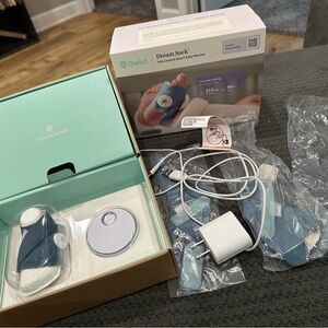 Owlet Dream Sock Baby Monitor in Blue